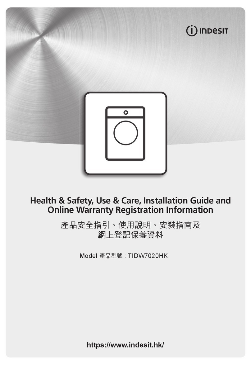 Indesit TIDW7020HK User manual