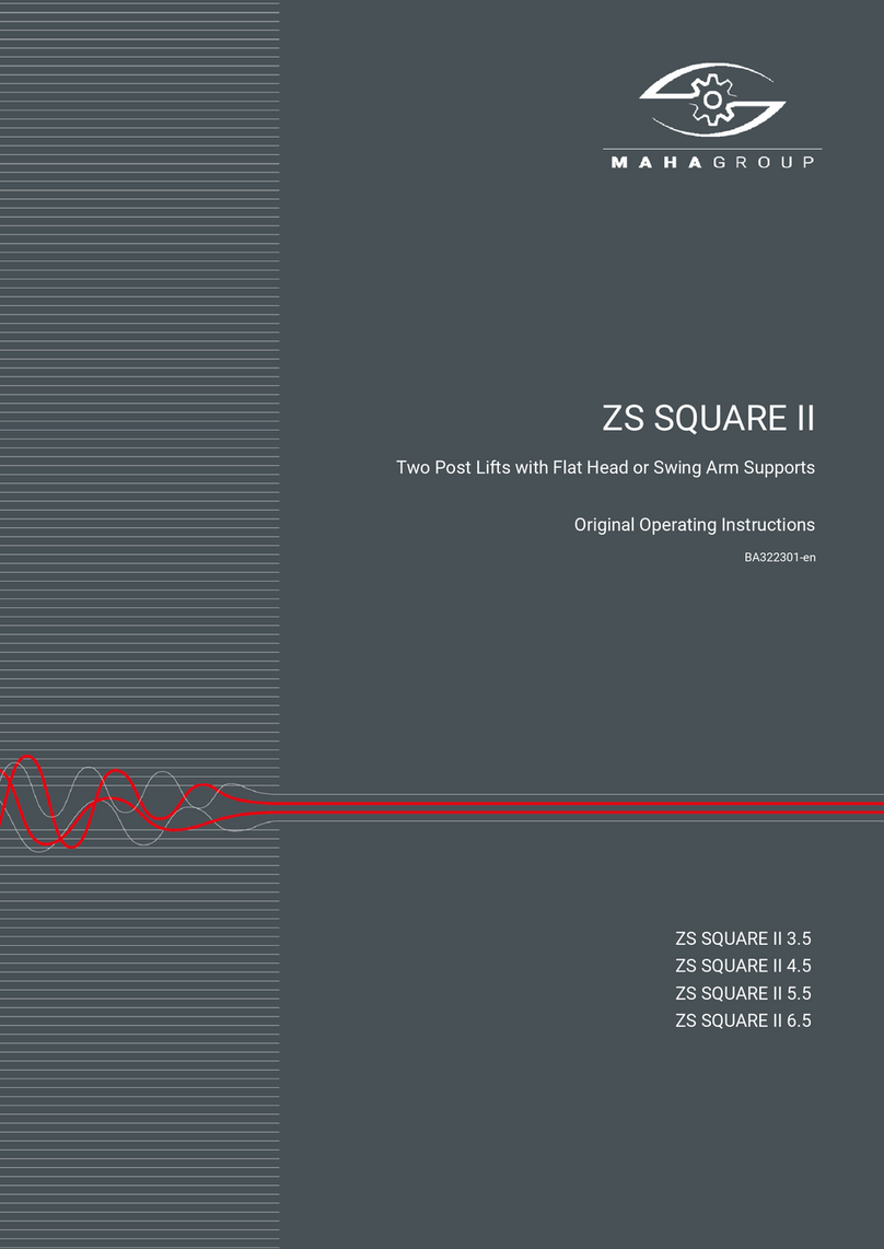 MAHA ZS SQUARE II 3.5 User manual