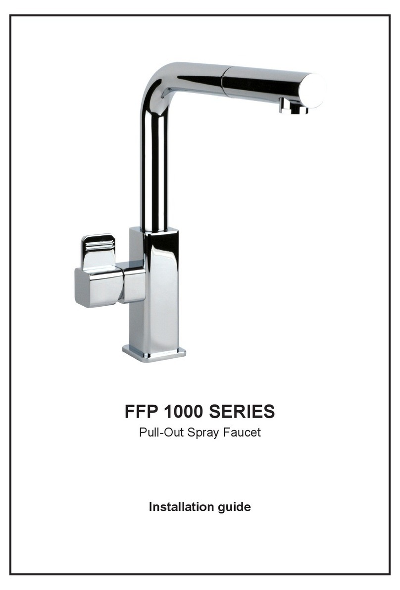 Franke FFP 1000 Series User manual