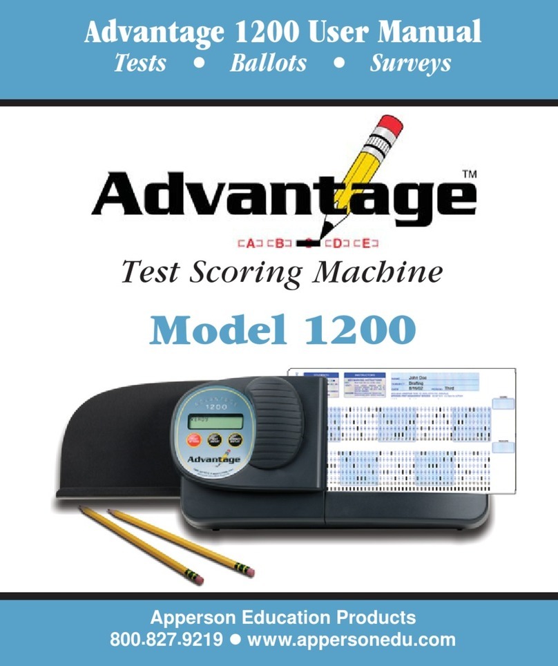Advantage 1200 user manual