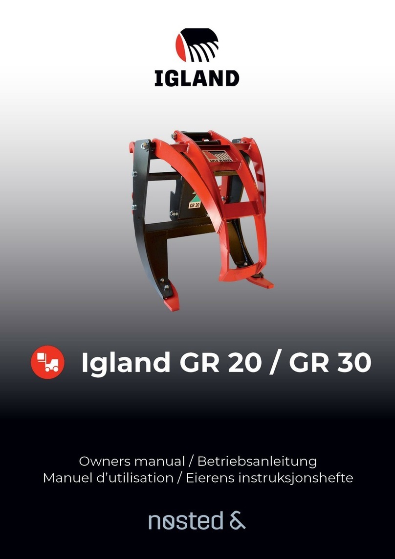 nosted Igland GR 20 owner's manual