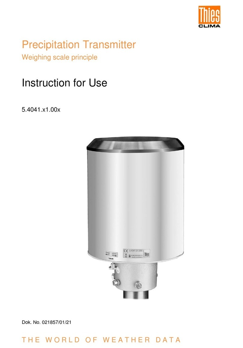 Thies CLIMA 5.4041 1.00 Series Instructions for use