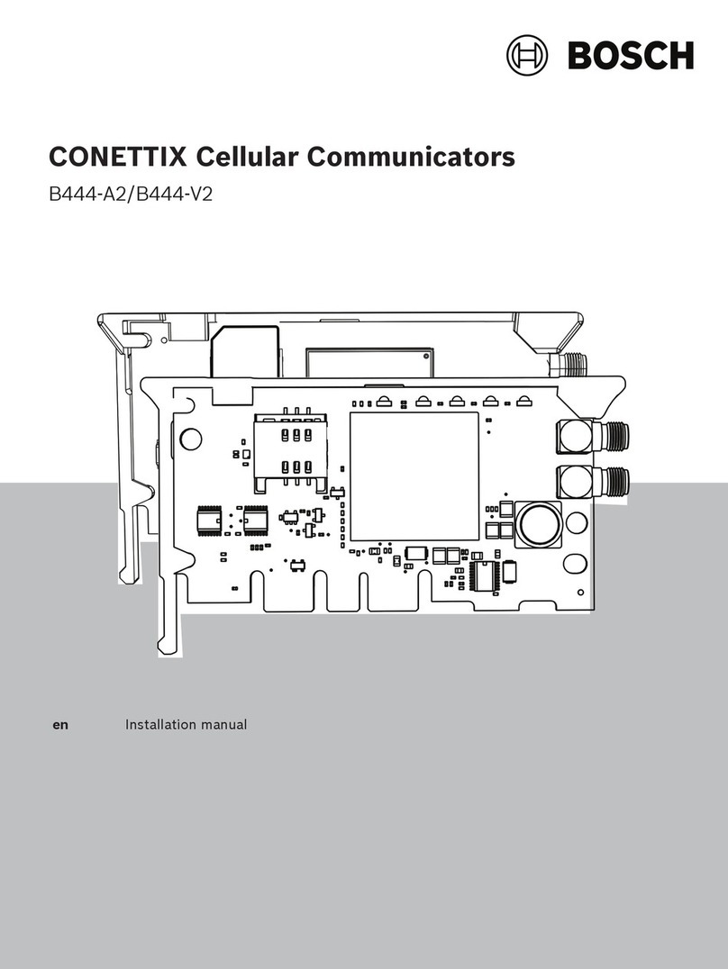 Bosch CONETTIX B444-A2 User manual