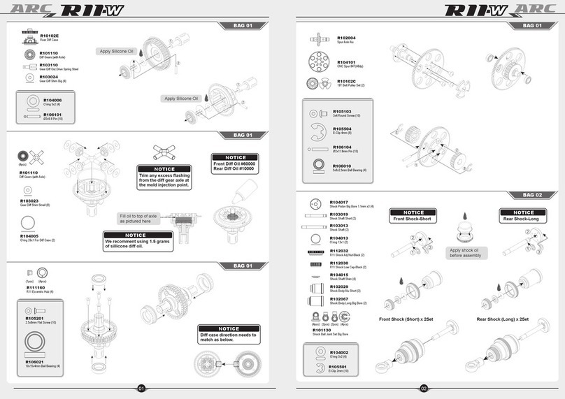 ARC R11-W User manual