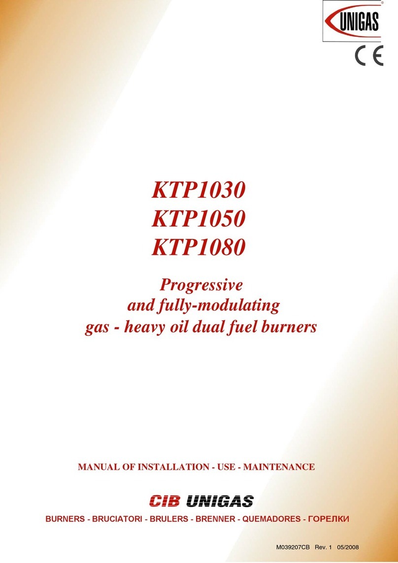 Unigas KTP1030 Operating manual
