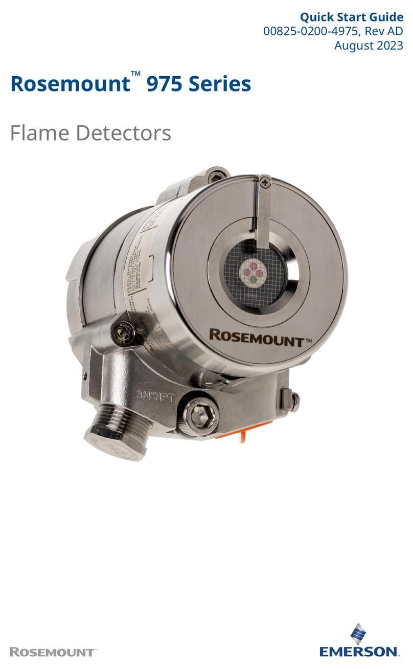 Emerson Rosemount 975 Series User manual