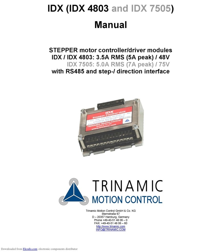 Trinamic IDX 4803 manual
