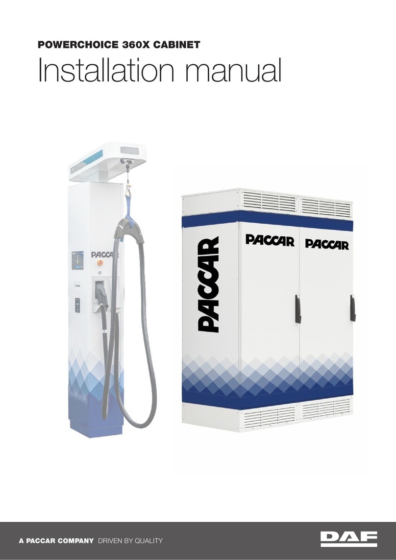 Paccar DAF POWERCHOICE 360X installation manual