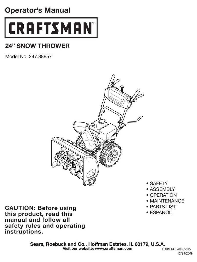 Craftsman 247.88957 Operator's manual