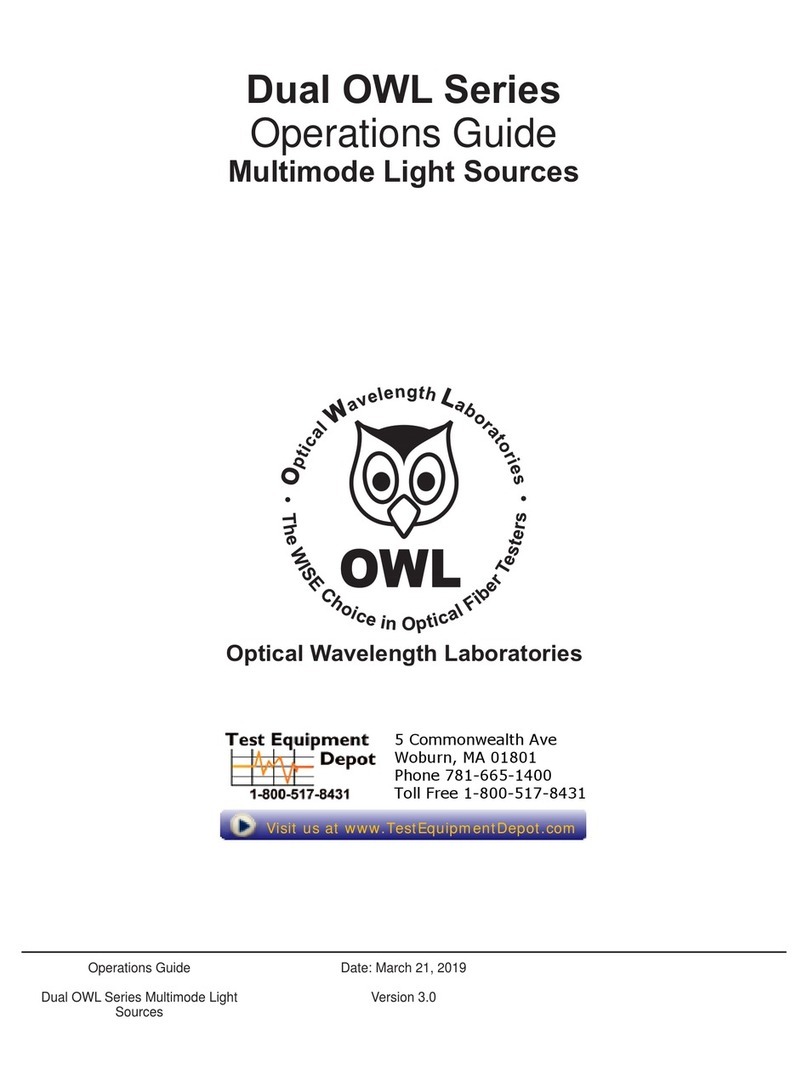 OWL DO2-85sc Operation guide