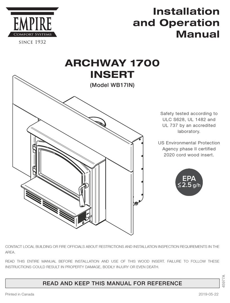 Empire Comfort Systems WB17IN User manual