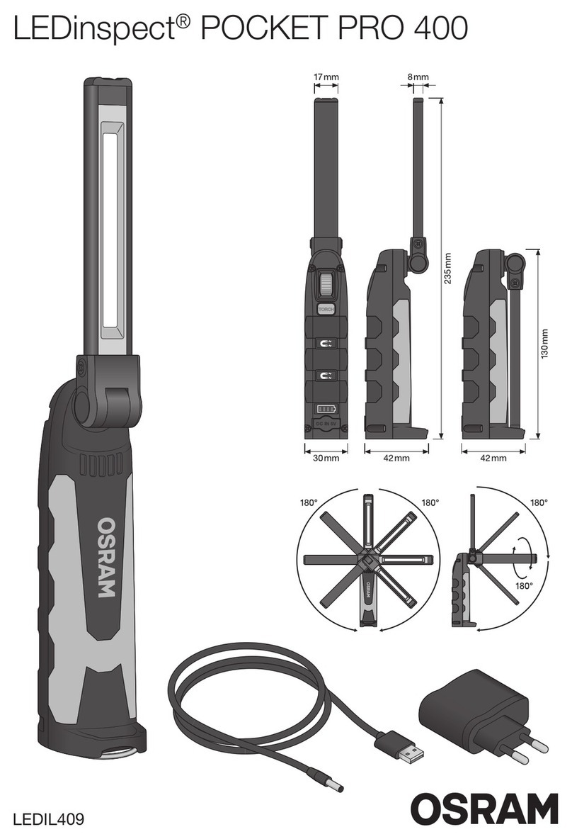 Osram LEDinspect POCKET PRO 400 User manual