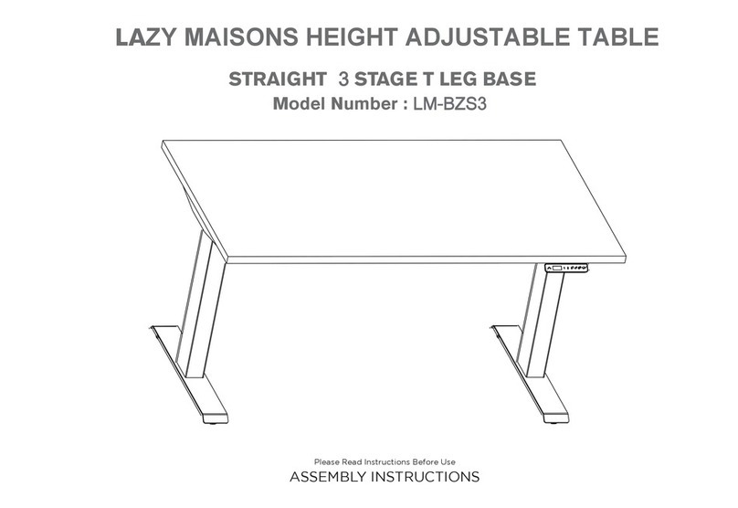 LAZY MAISONS LM-BZS3 User manual