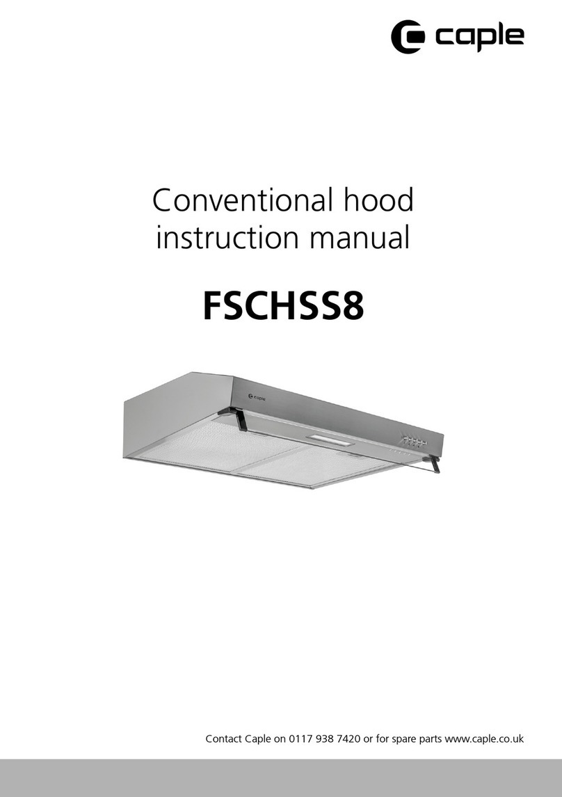Caple FSCHSS8 User manual