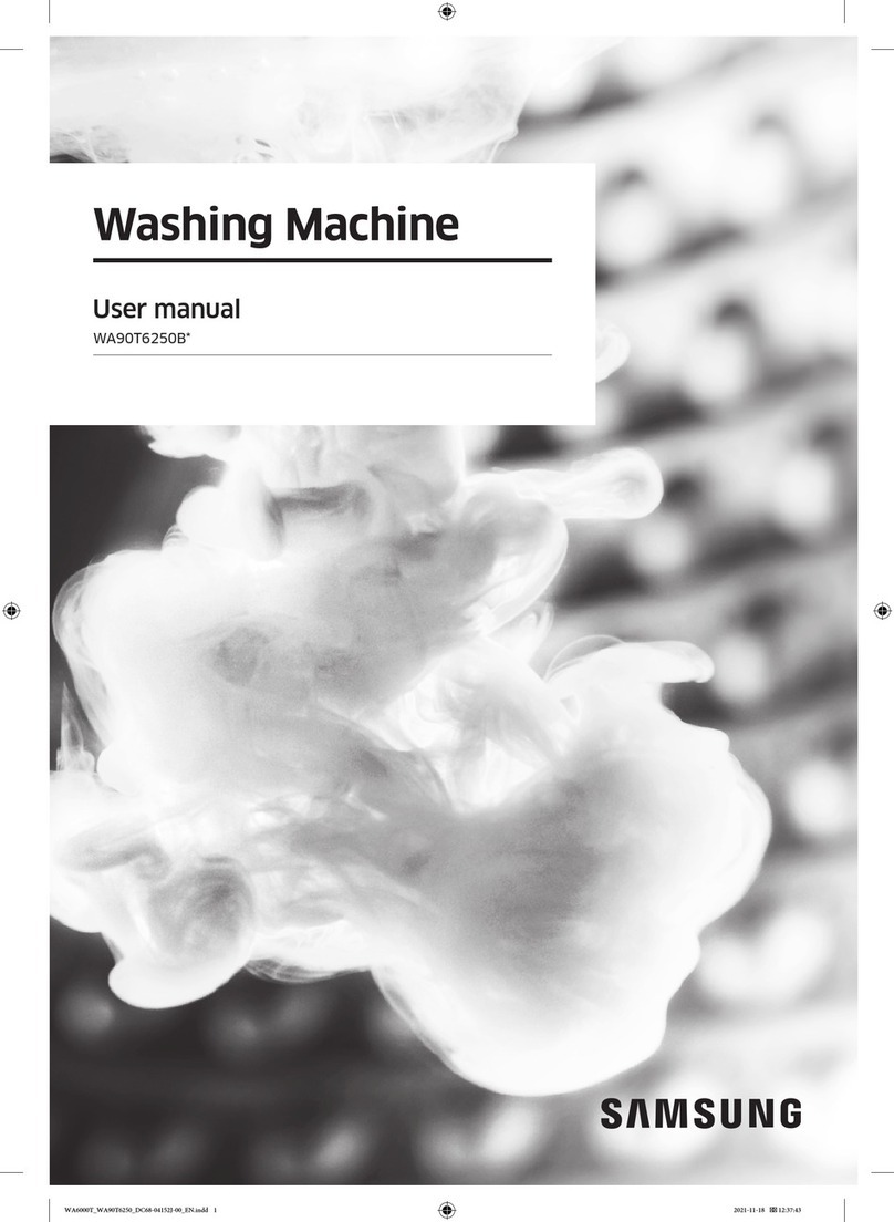 Samsung WA90T6250B Series user manual