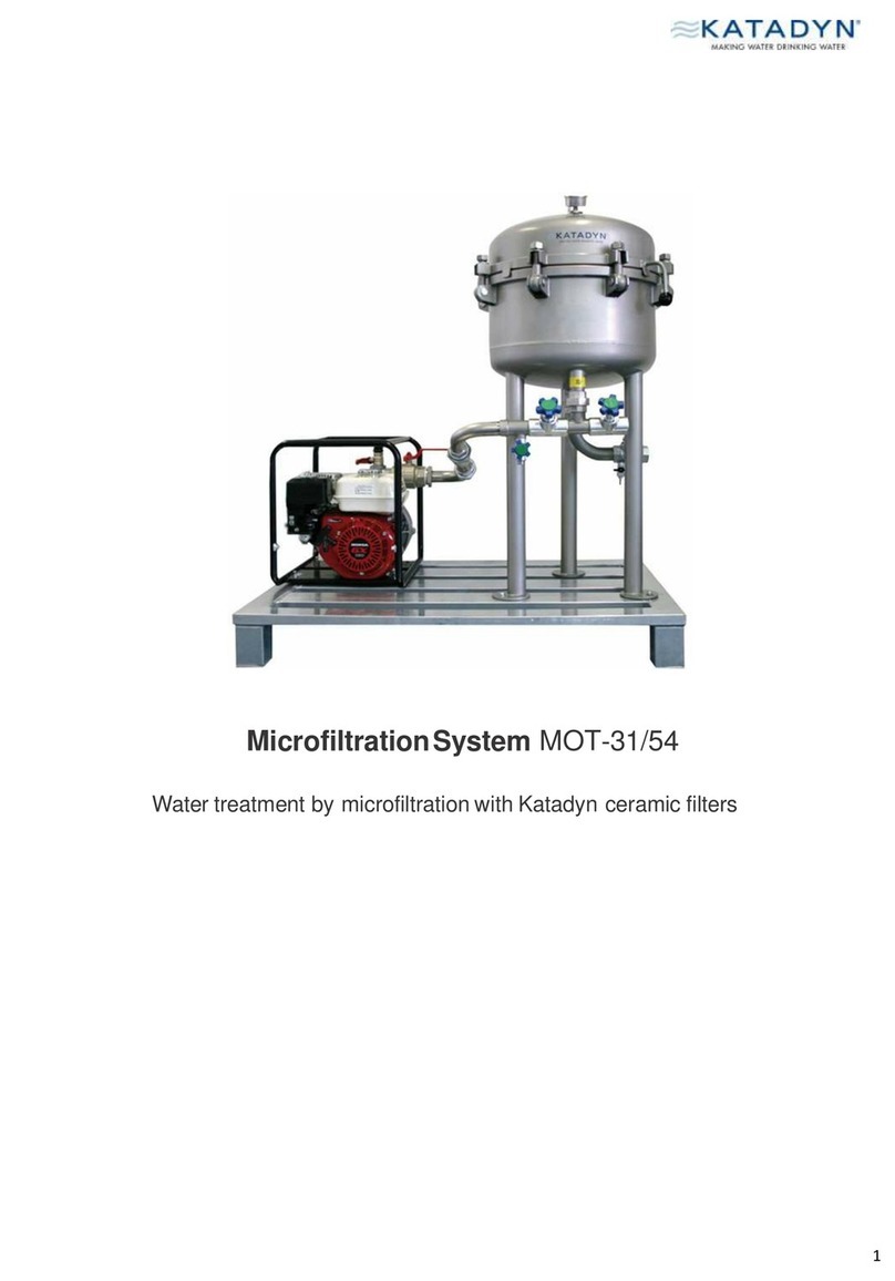 Katadyn MOT-31/54 User manual