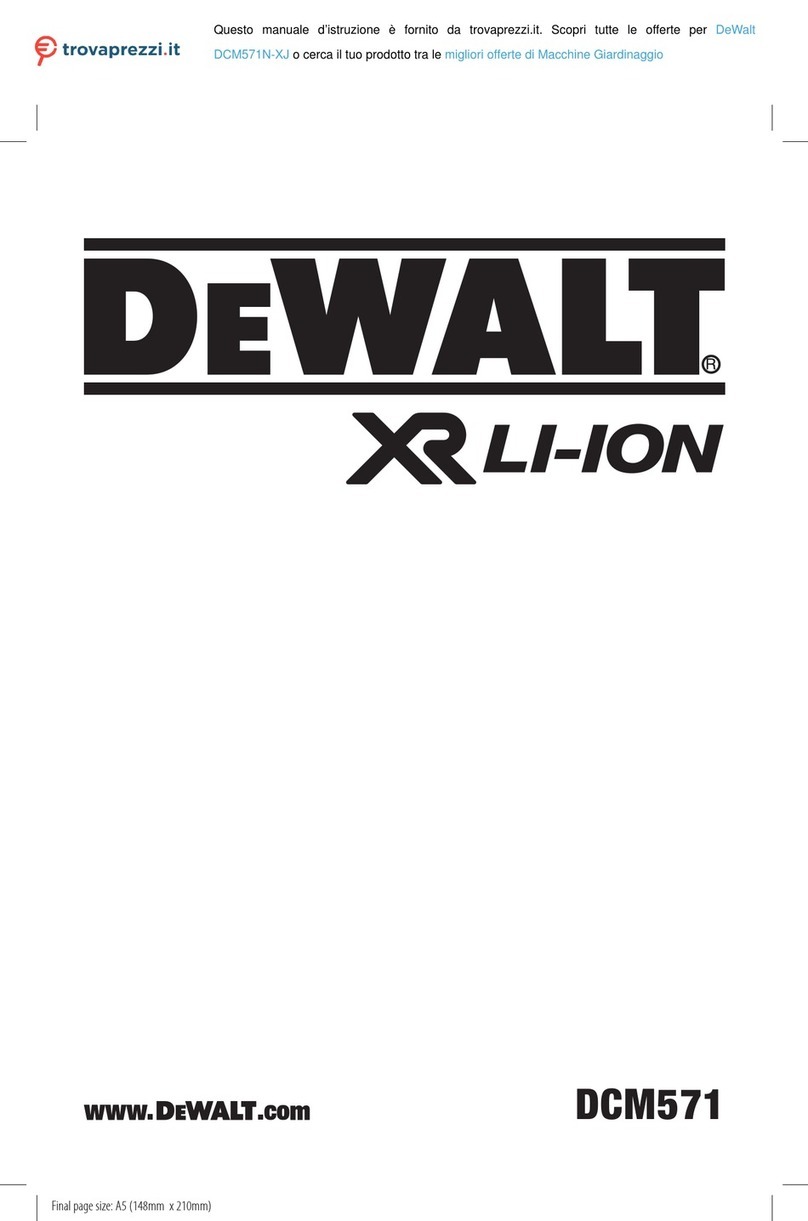 DeWalt DCM571 manual