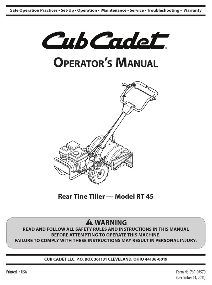 Cub Cadet 21AA40M7710 Operator's manual