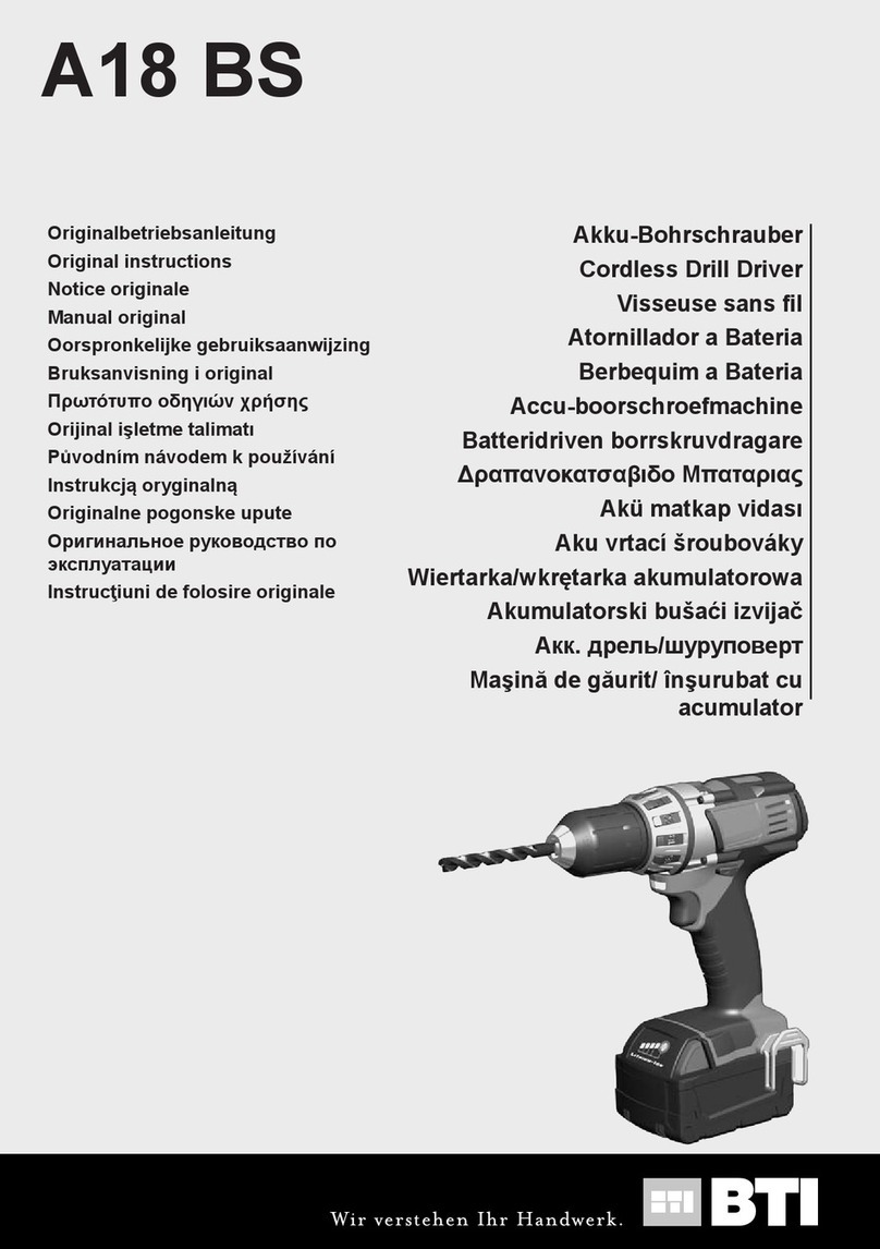 BTI A18 BS Original instructions