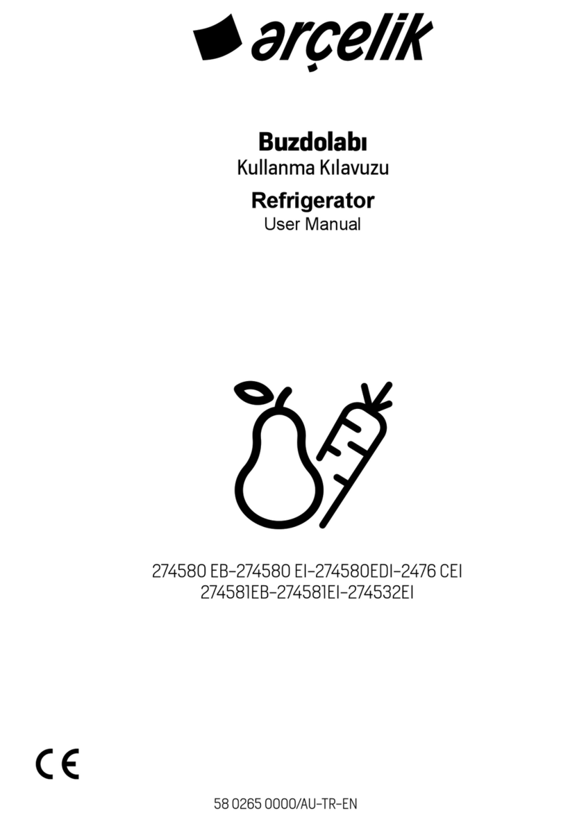 arcelik 274580 EI user manual