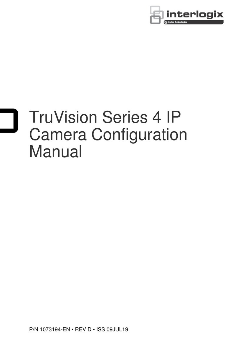 Interlogix TruVision 4 IP Series Instruction sheet Interlogix TruVision 4 IP Series Instruction sheet