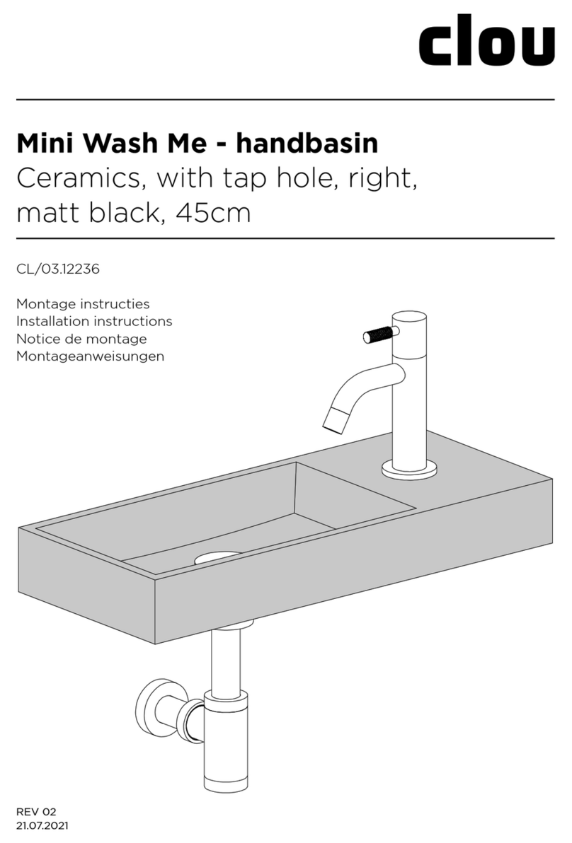 Clou mini wash me CL/03.12236 User manual