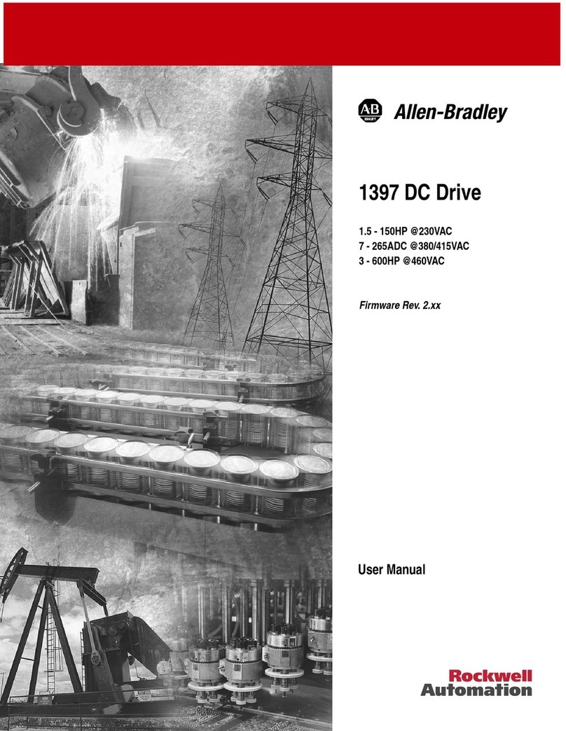 Rockwell Automation Allen-Bradly 1397 User manual