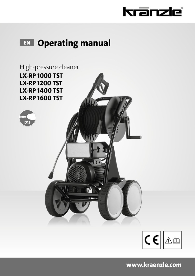 Kranzle LX-RP 1000 TST operating manual