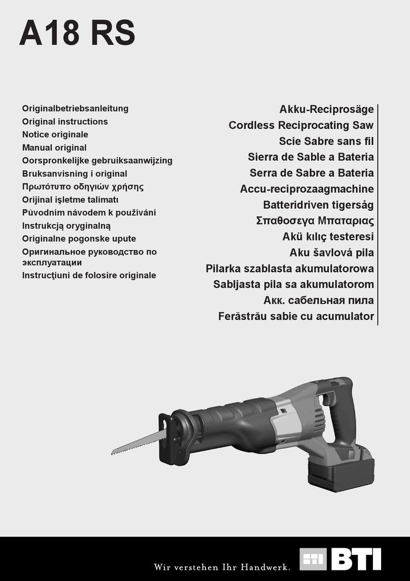 BTI A18 RS Original instructions