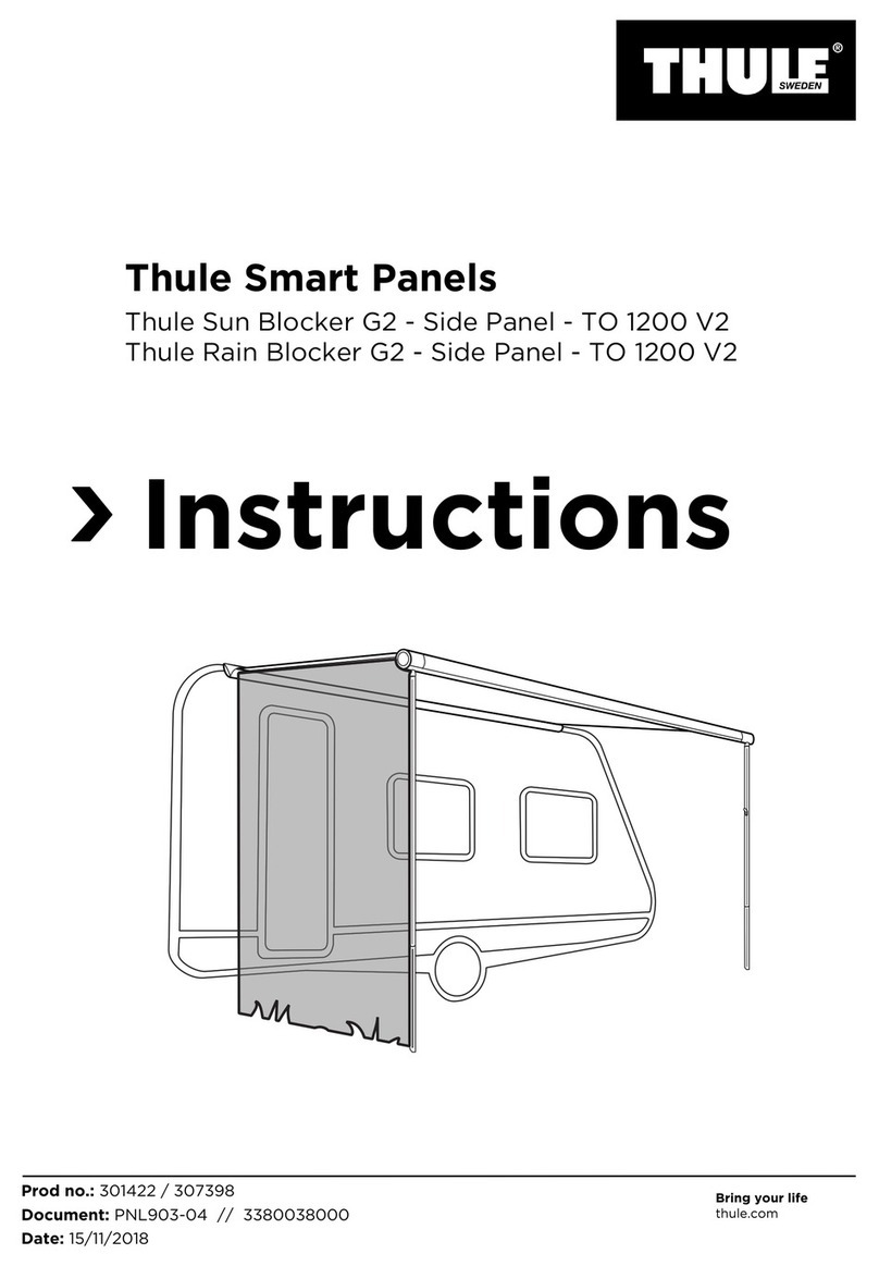 Thule TO 1200 V2 instructions