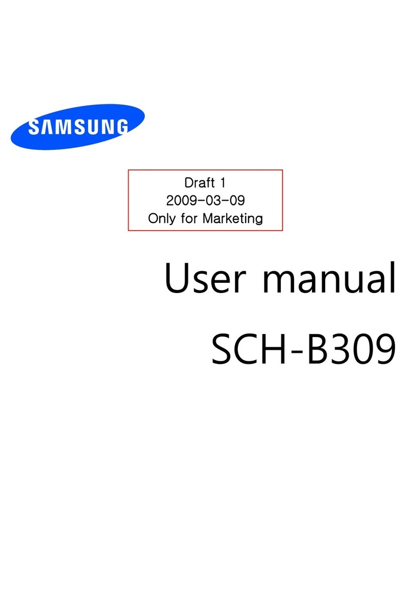 Samsung SCH-B309 user manual