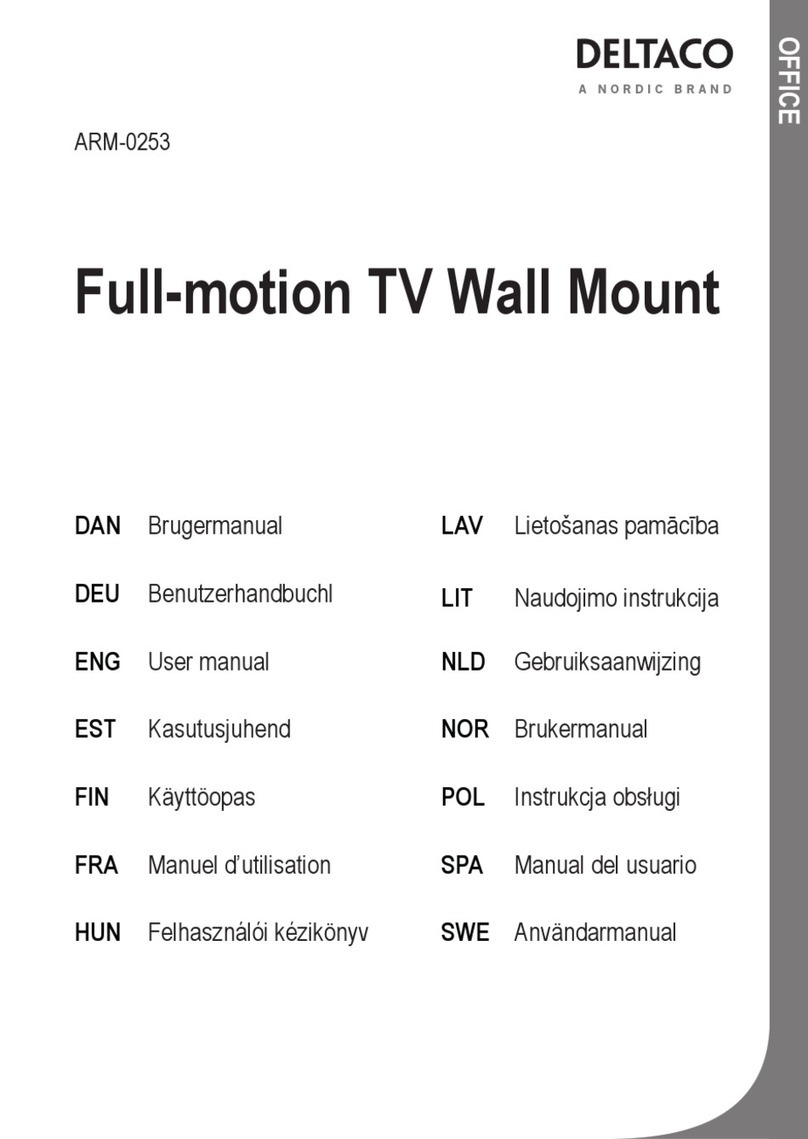 Nordic DELTACO ARM-0253 user manual