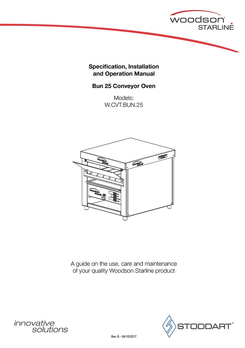 STODDART woodson STARLINE W.CVT.BUN.25 Specification, installation and operation manual STODDART woodson STARLINE W.CVT.BUN.25 Specification, installation and operation manual