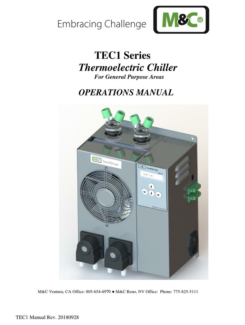 M&C TEC1 Series Operation manual M&C TEC1 Series Operation manual