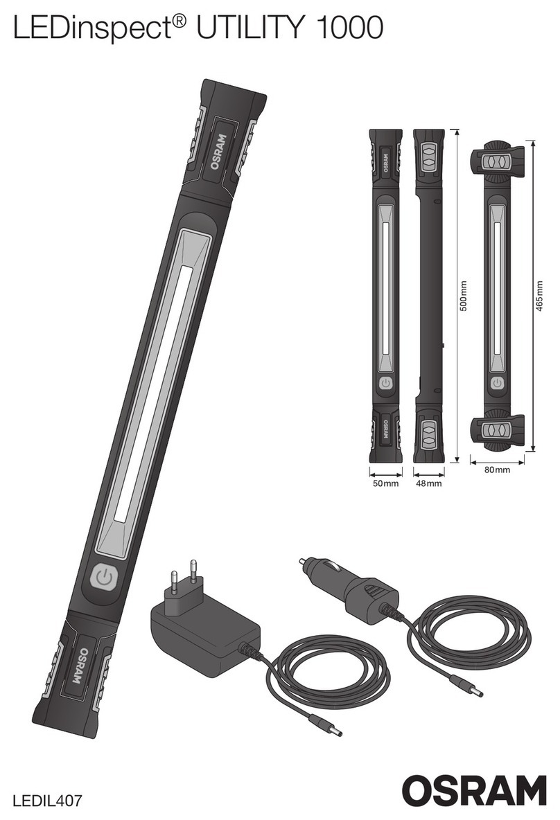 Osram LEDinspect UTILITY 1000 User manual