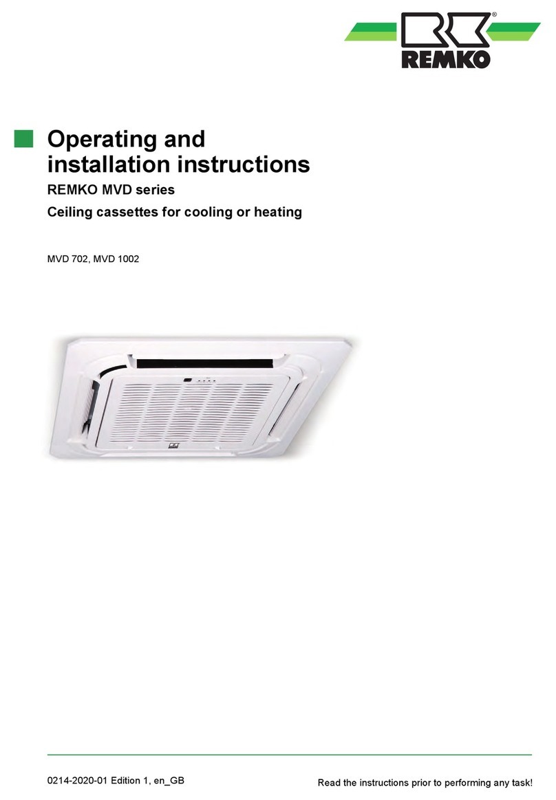 REMKO MVD 702 User manual