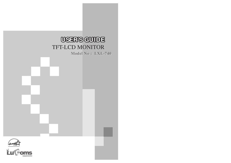 Daewoo LuComs LXL-740 User manual