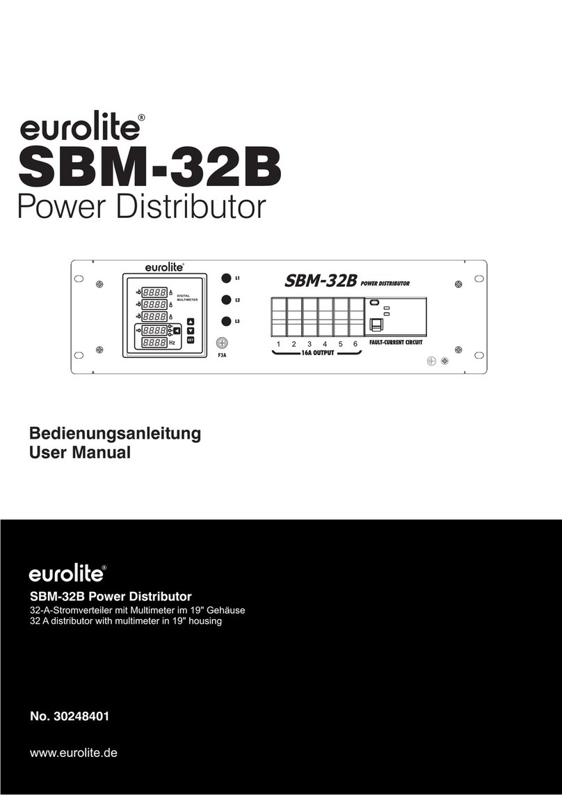 EuroLite SBM-32B user manual
