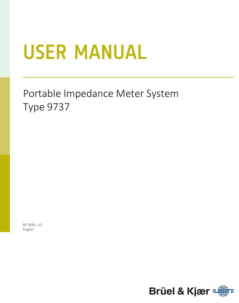 BRUEL & KJAER 9737 User manual