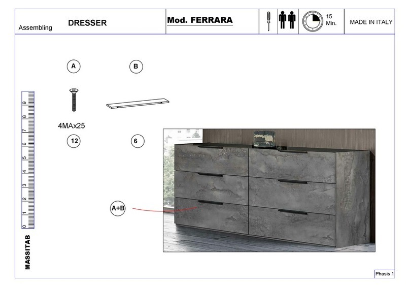 VIG Furniture FERRARA Assemble & Disassembling