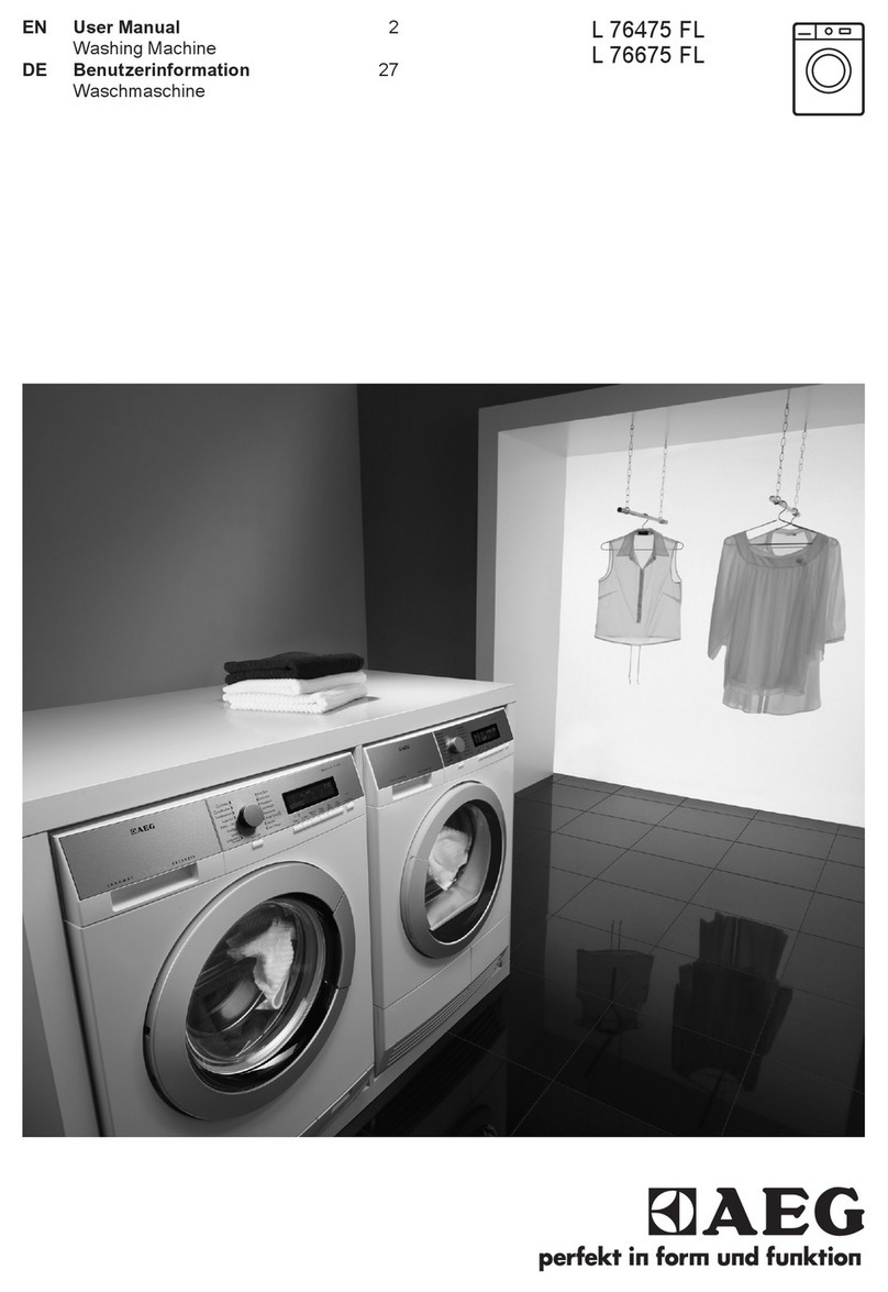 AEG L 76475 FL user manual