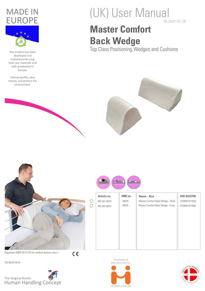 Mastercare MC 001-8070 User manual