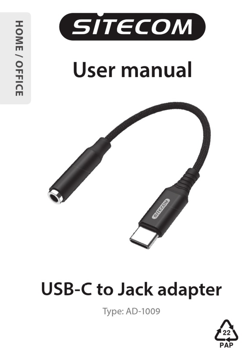 Sitecom AD-1009 user manual