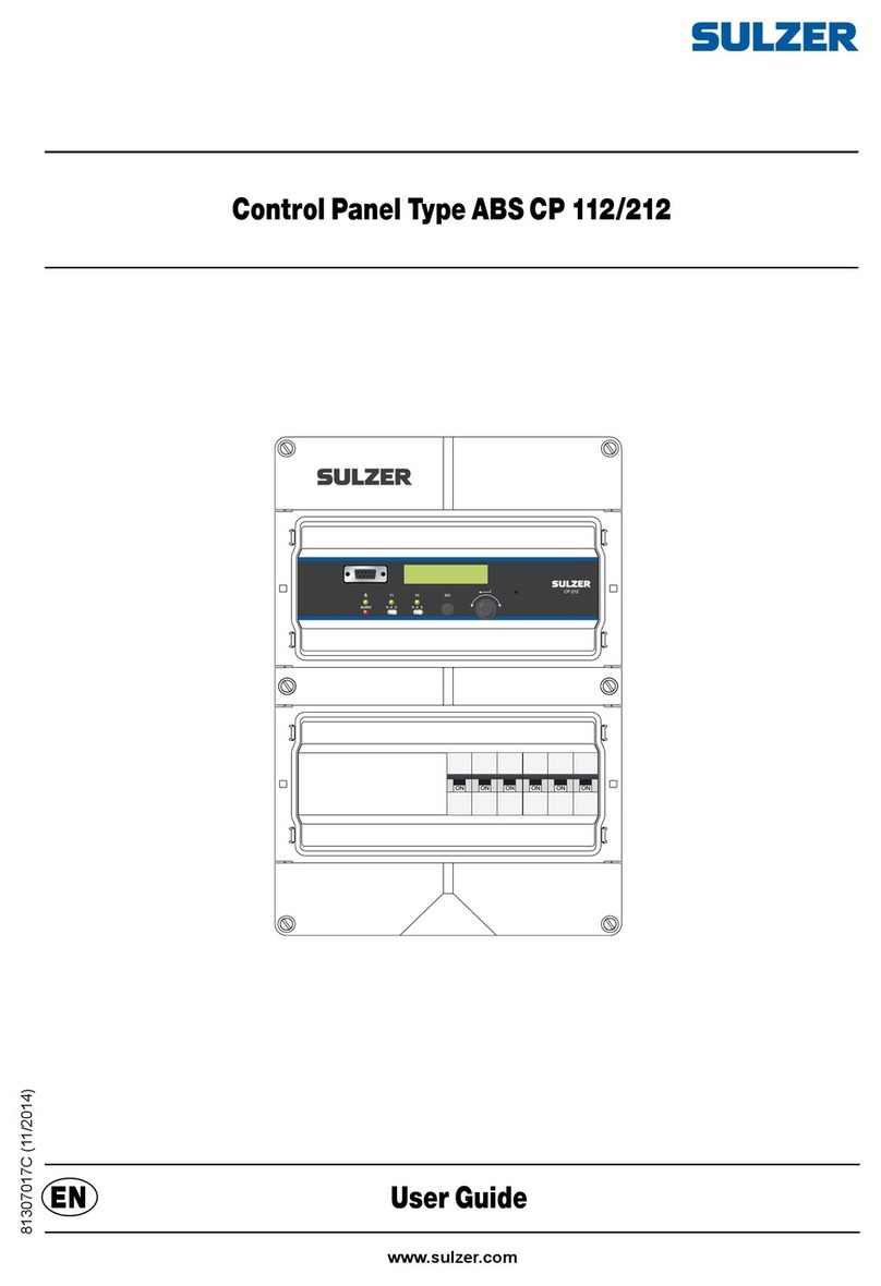 Sulzer ABS CP 112 user guide