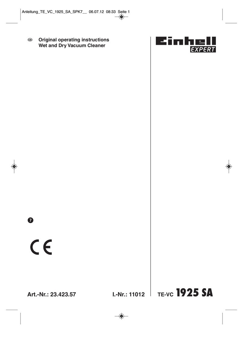 EINHELL EXPERT TE-VC 1925 SA User manual