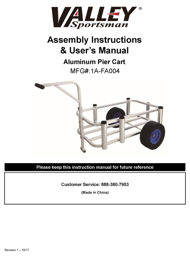 Valley Sportsman 1A-FA004 Assembly instructions & user manual