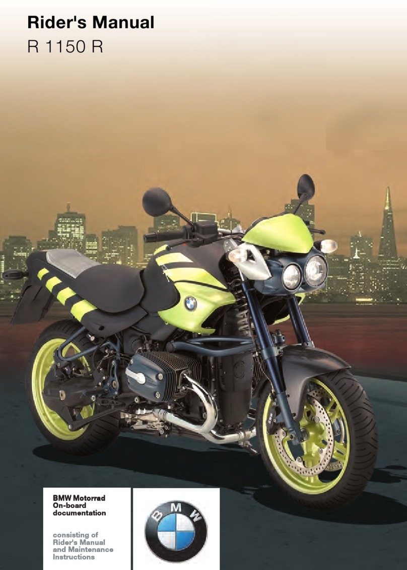 BMW R 1150 R 2002 Rider's manual