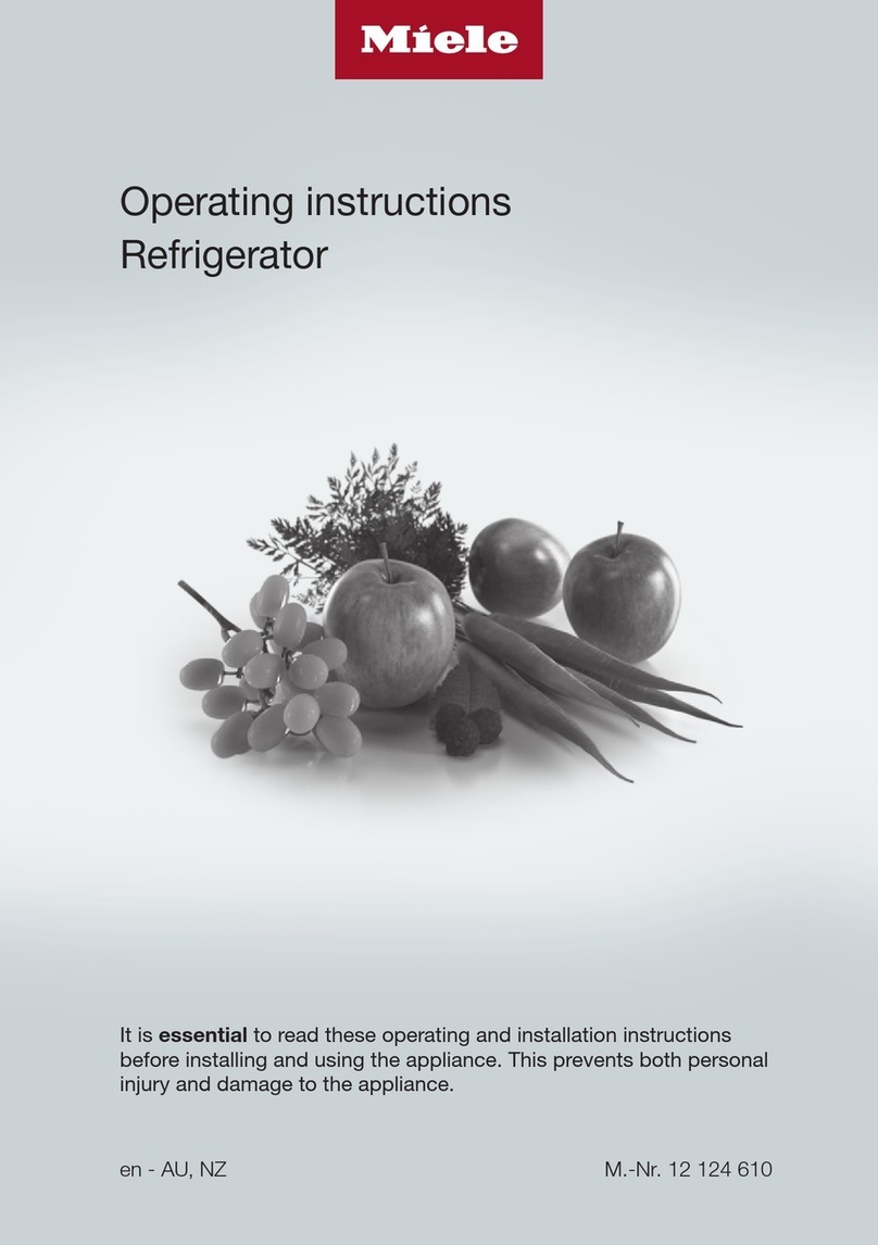 Miele KS 4783 ED operating instructions