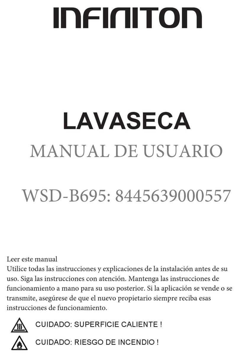 Infiniton WSD-B695 User manual