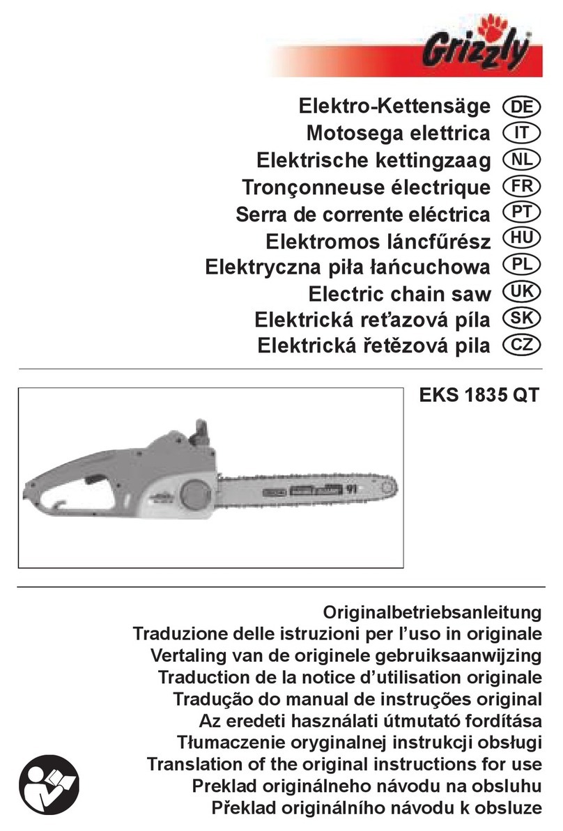 Grizzly EKS 1835 QT User manual